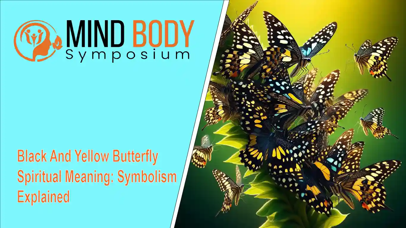 black and yellow butterfly spiritual meaning